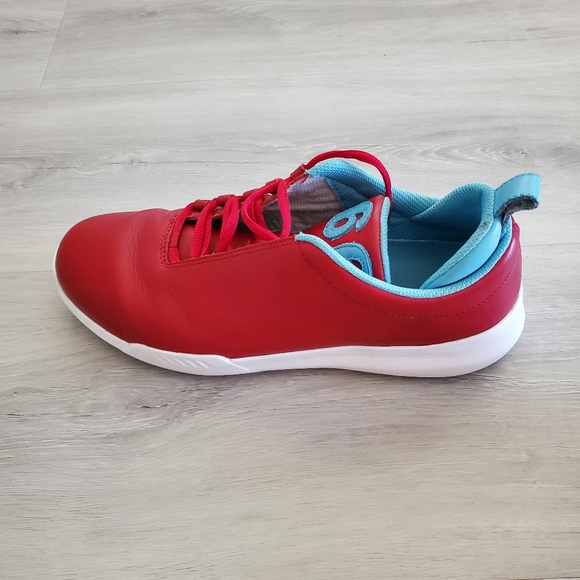 K-Swiss chili red leather sneakers - Picture 10 of 13